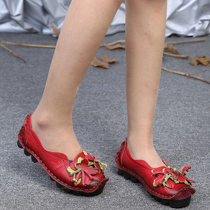 KL | Zapatos casual glamurosos con detalle floral