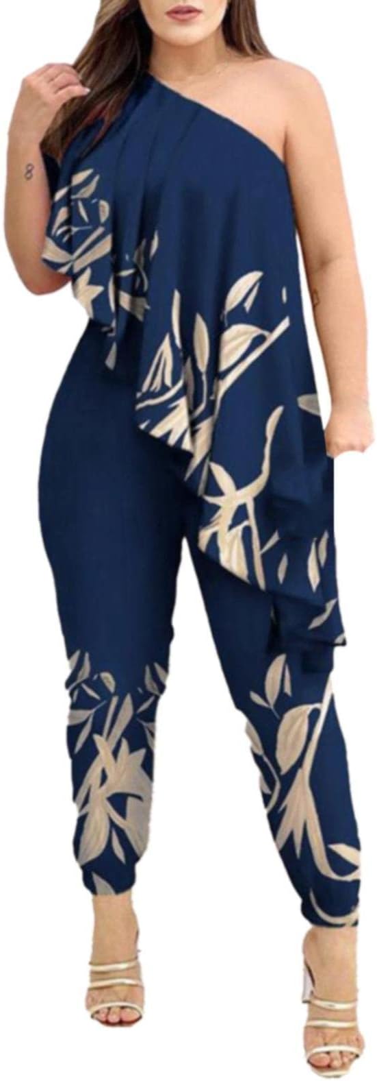 KL | Mono asimétrico con volantes