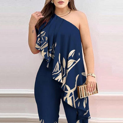 KL | Mono asimétrico con volantes