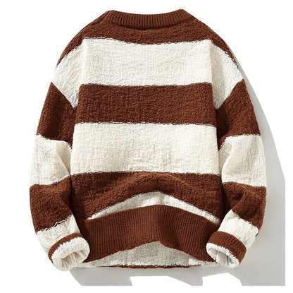 CM | Cómodo jersey suelto de rayas 2024