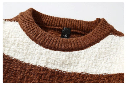 CM | Cómodo jersey suelto de rayas 2024