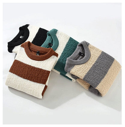 CM | Cómodo jersey suelto de rayas 2024