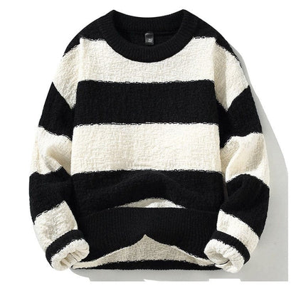 CM | Cómodo jersey suelto de rayas 2024