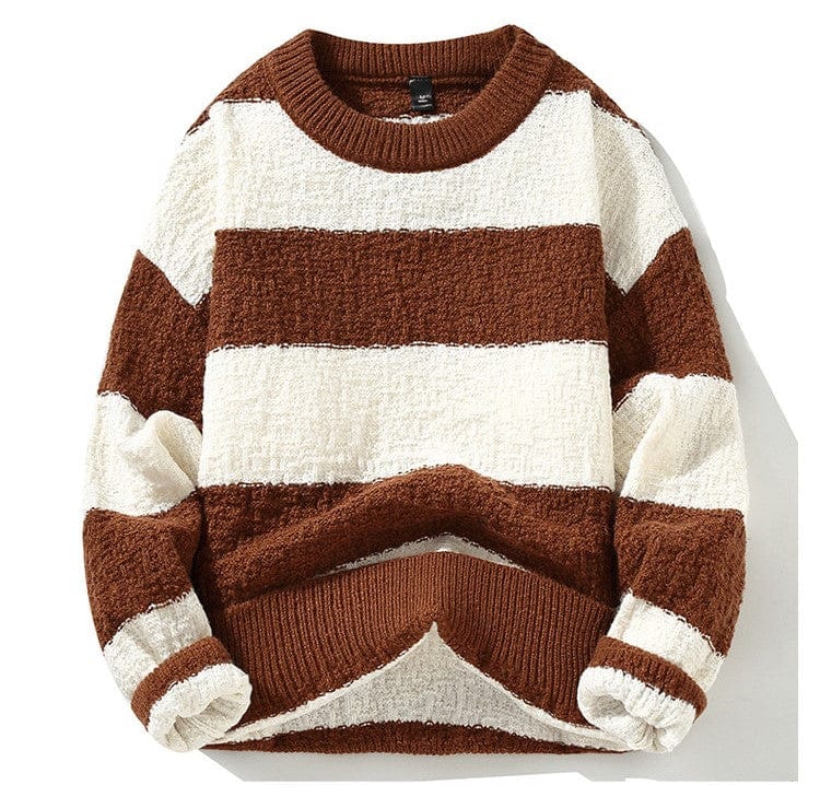 CM | Cómodo jersey suelto de rayas 2024