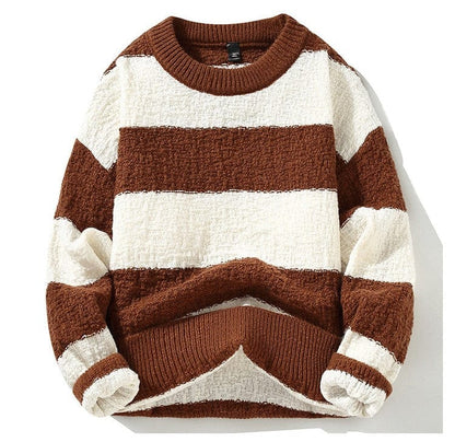 CM | Cómodo jersey suelto de rayas 2024