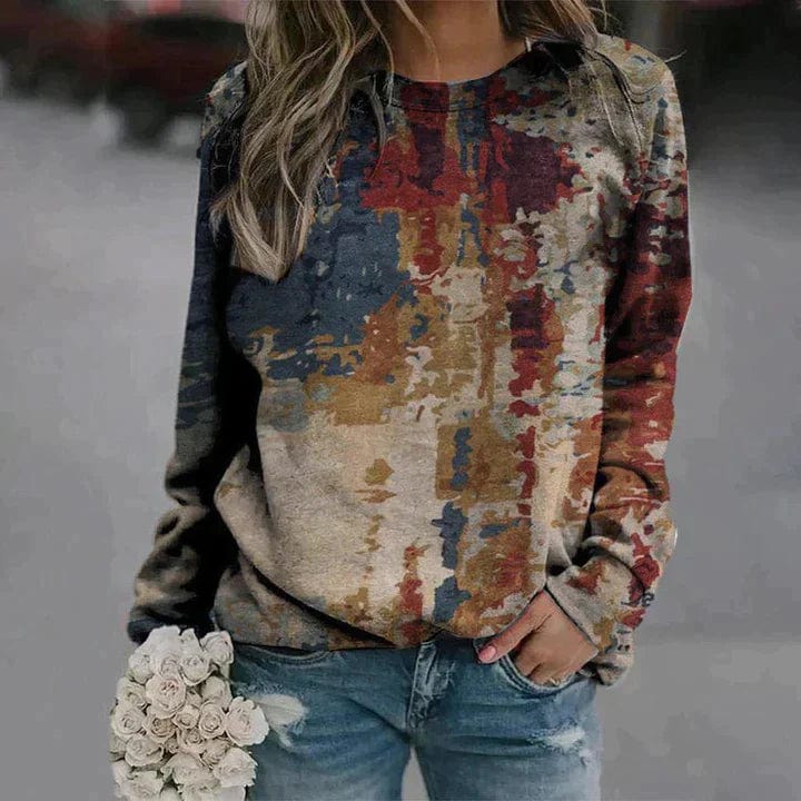 CM | Jersey con estampado abstracto
