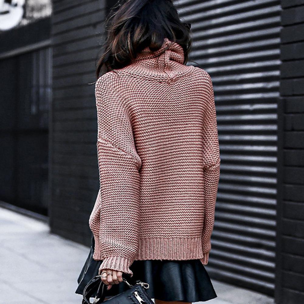 CM | Jersey de cuello alto holgado