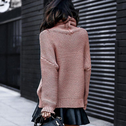 CM | Jersey de cuello alto holgado