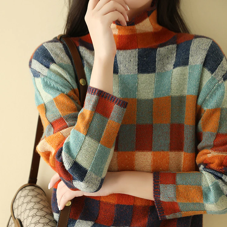 Suéter de estilo vintage atemporal
