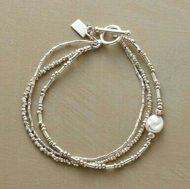 Perla Pulsera hermoso con estilo único