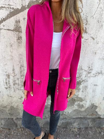 CM | Chaqueta larga moderna para mujer