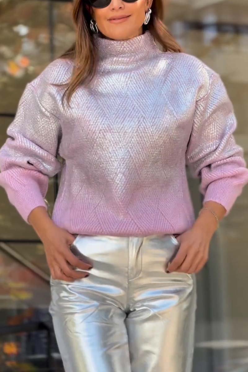 Suéter de inspiración vintage