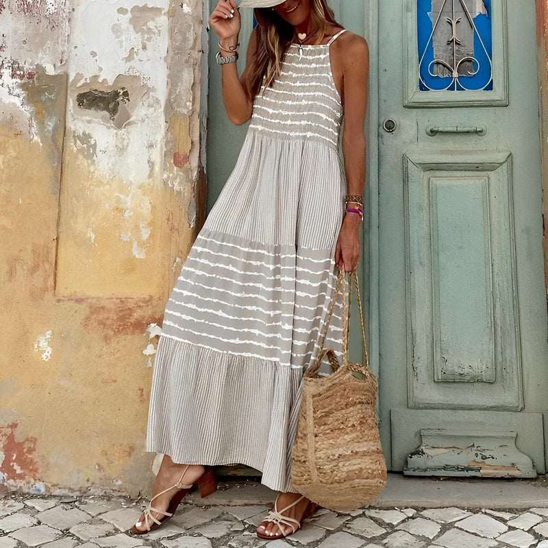 KL | Lavigne - Vestido maxi beige