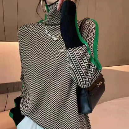 CM | Jersey con estampado geométrico