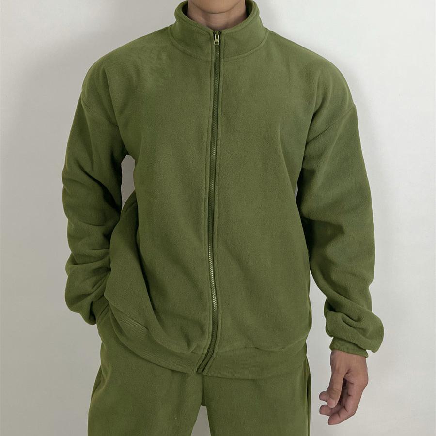 CM | Jersey de cuello alto con cremallera