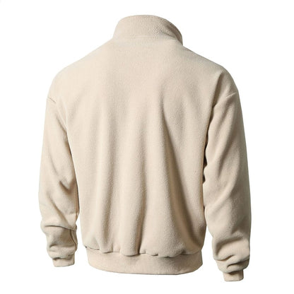 CM | Jersey de cuello alto con cremallera