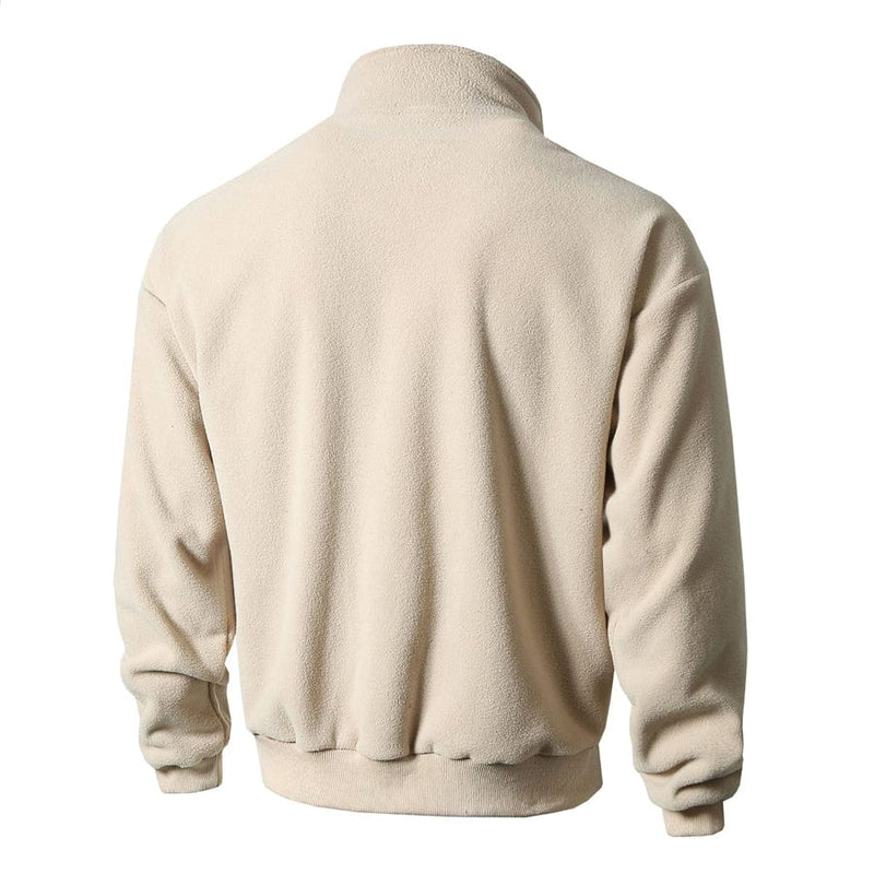 CM | Jersey de cuello alto con cremallera