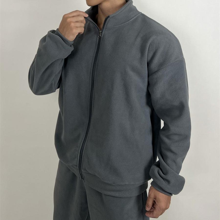 CM | Jersey de cuello alto con cremallera