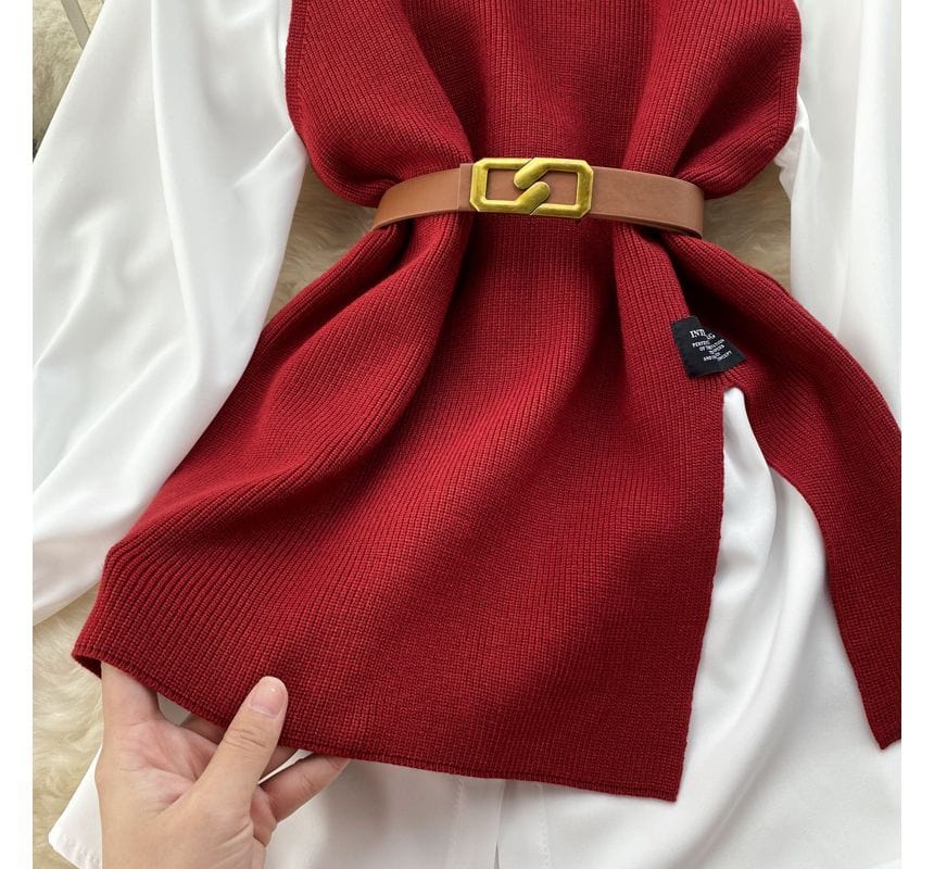 CM | Conjunto de jersey sin mangas