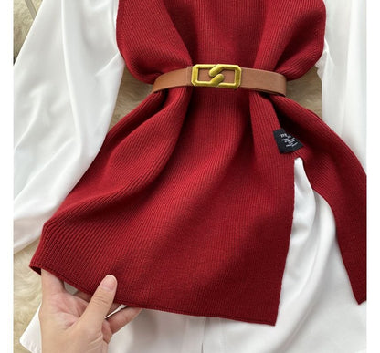 CM | Conjunto de jersey sin mangas