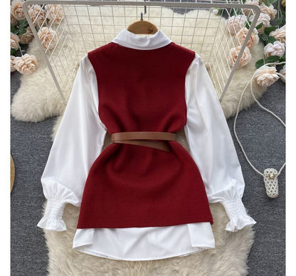 CM | Conjunto de jersey sin mangas