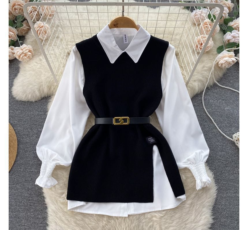 CM | Conjunto de jersey sin mangas