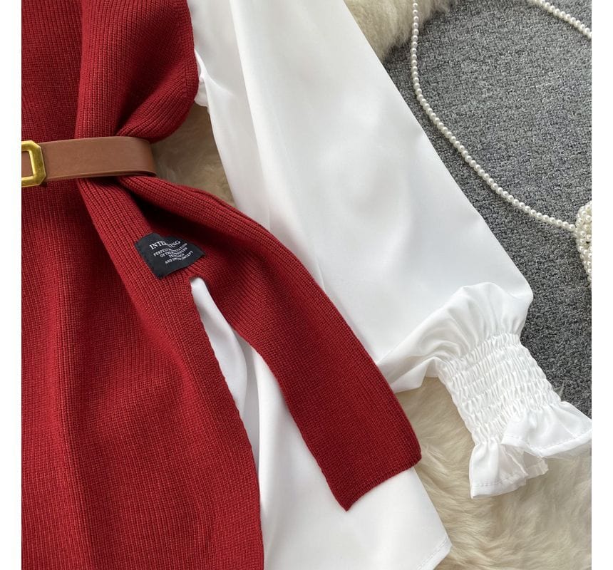 CM | Conjunto de jersey sin mangas