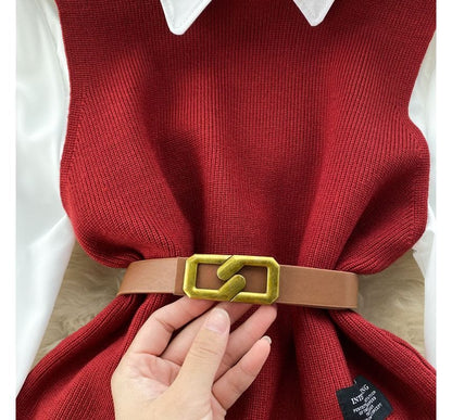 CM | Conjunto de jersey sin mangas