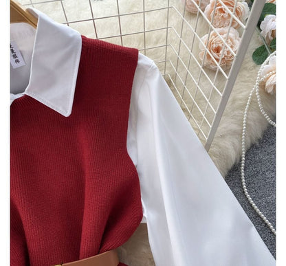 CM | Conjunto de jersey sin mangas