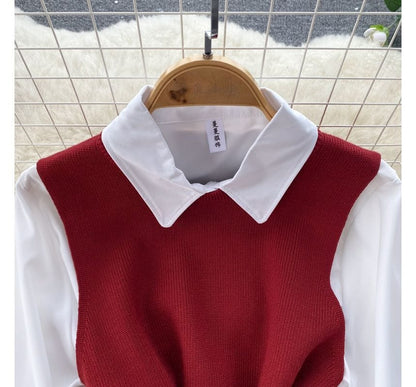 CM | Conjunto de jersey sin mangas