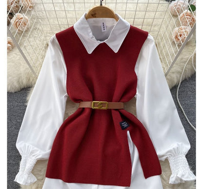 CM | Conjunto de jersey sin mangas