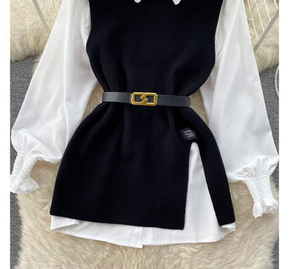 CM | Conjunto de jersey sin mangas