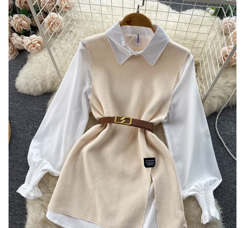 CM | Conjunto de jersey sin mangas