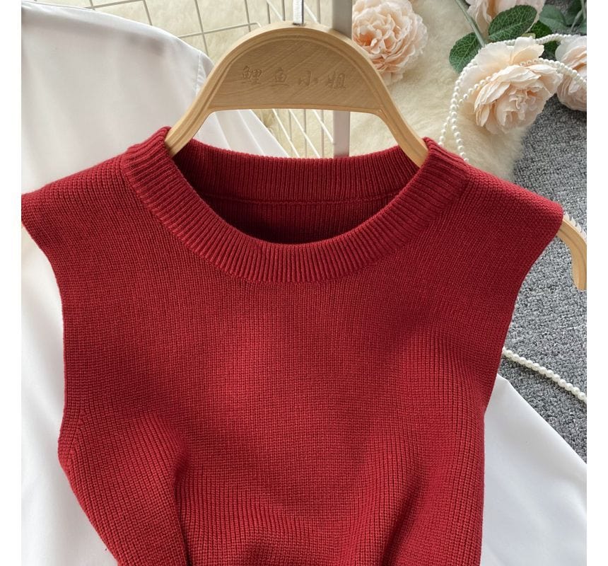 CM | Conjunto de jersey sin mangas