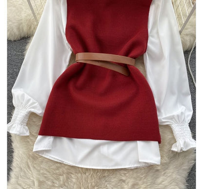 CM | Conjunto de jersey sin mangas