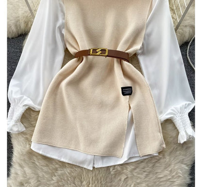 CM | Conjunto de jersey sin mangas