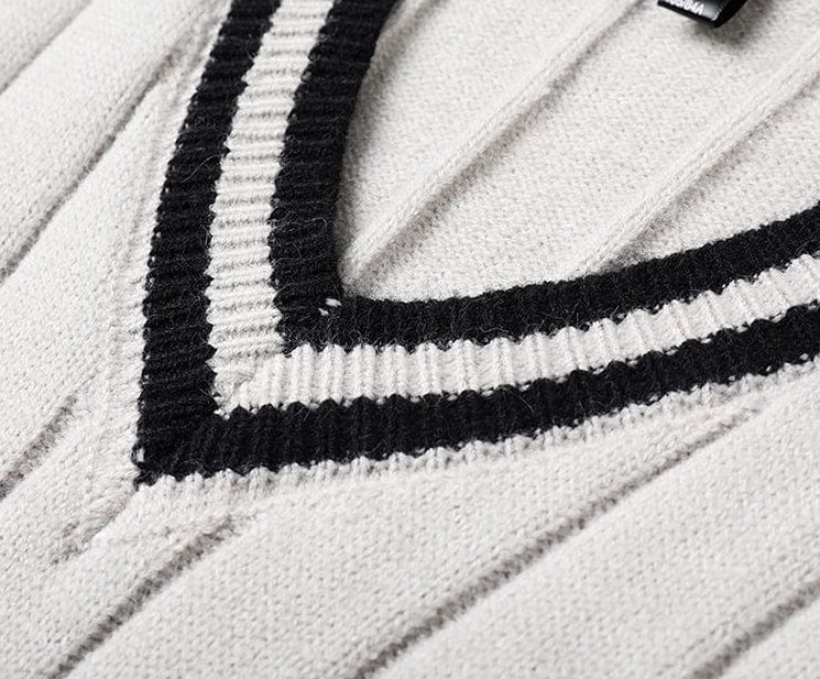 CM | Jersey de punto a rayas para hombre