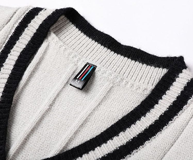 CM | Jersey de punto a rayas para hombre