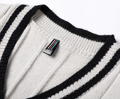 CM | Jersey de punto a rayas para hombre