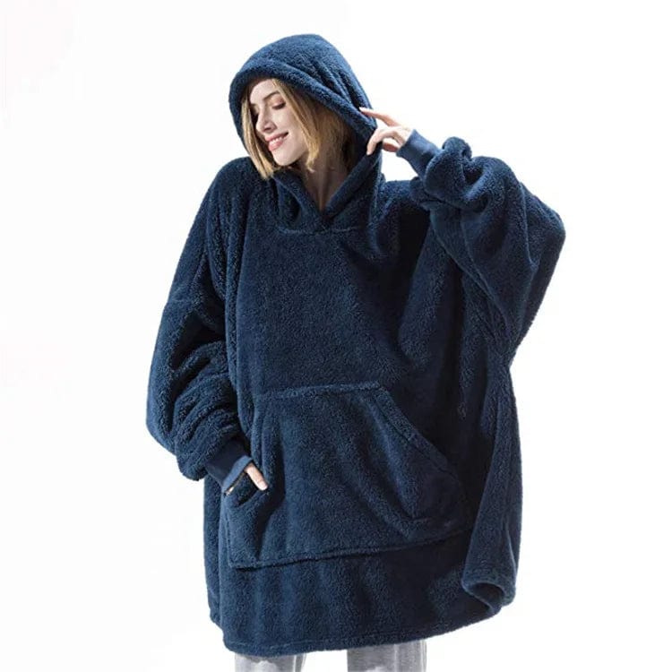 CM | Jersey polar oversize con capucha