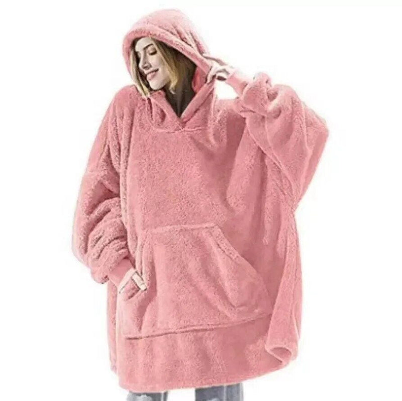 CM | Jersey polar oversize con capucha