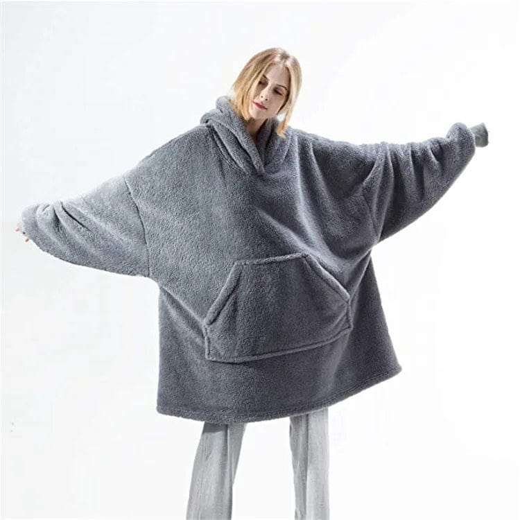 CM | Jersey polar oversize con capucha