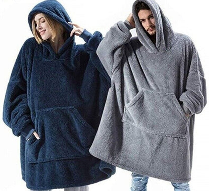 CM | Jersey polar oversize con capucha