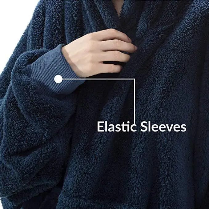 CM | Jersey polar oversize con capucha