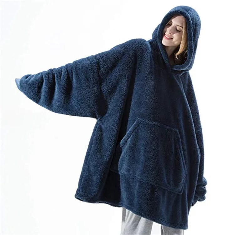 CM | Jersey polar oversize con capucha