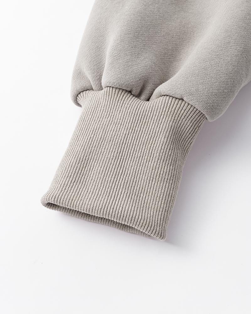 CM | Jersey informal con mangas largas y cordón de ajuste