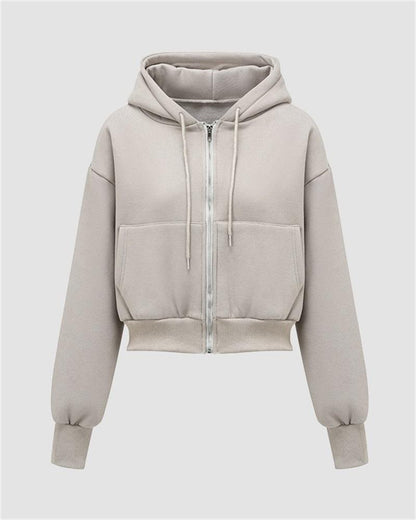 CM | Jersey informal con mangas largas y cordón de ajuste