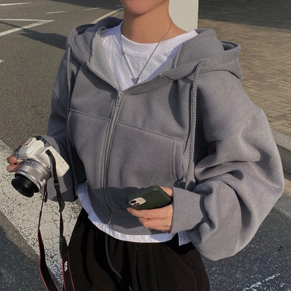 CM | Jersey informal con mangas largas y cordón de ajuste