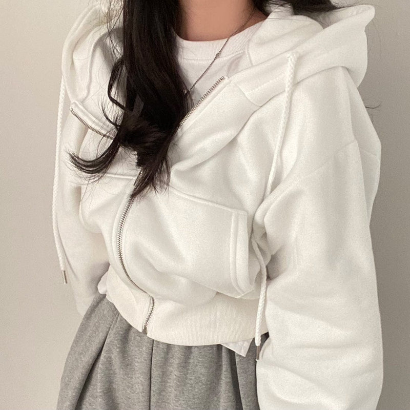 CM | Jersey informal con mangas largas y cordón de ajuste