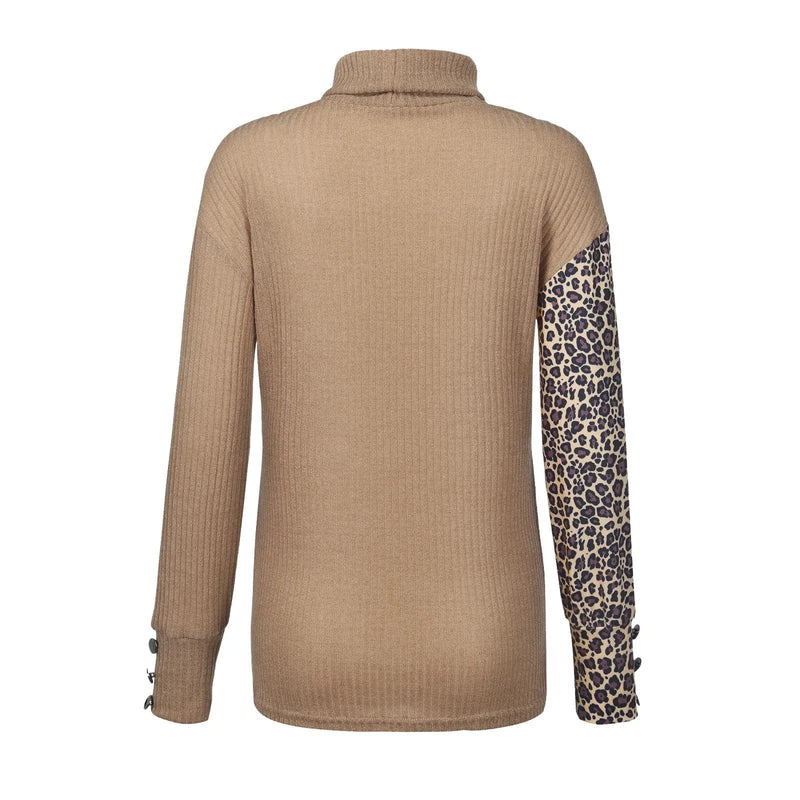 CM | Jersey de punto con estampado de leopardo 2024
